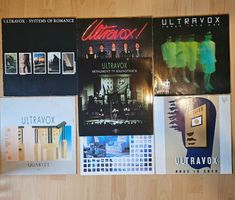 Ultravox – 7x Vinyl Set (incl. signed copy!)
