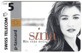 Sina, Häx odär Heilig - seltene Chip Sponsoren Taxcard