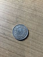 1 Schweizer Franken Silber Münze Jahrgang 1943