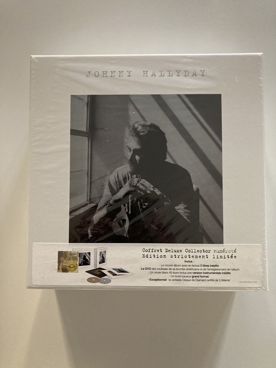 CD: Johnny Hallyday – Nuovo e nell'imballaggio originale da Poliez-Pittet venduto da dav_h8tl