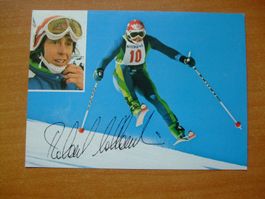 ROLAND COLLOMBIN SKISTAR AUTOGRAMMFOTO RARITÄT