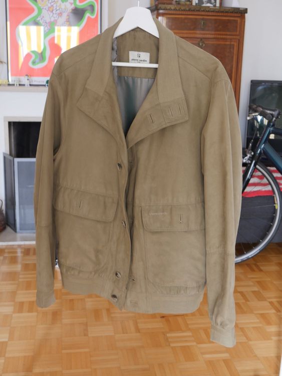 Veste en cuir Pierre Cardin - taille 50 | Acheter sur Ricardo