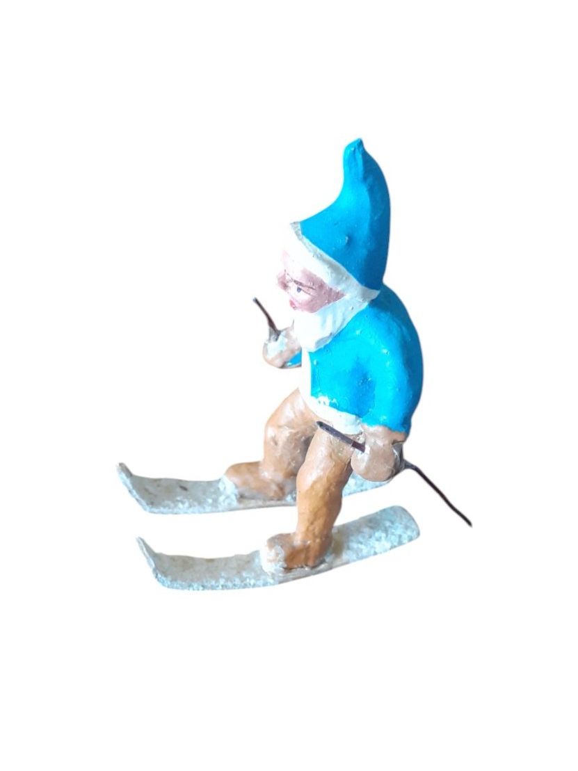 Tutte le decorazioni: Figur Zwerg auf Skiern – Usato da Mörschwil venduto da antiksalon 6