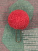 Pompon zu Tschako Ord. 1898 für Infanterie Kompanie 5