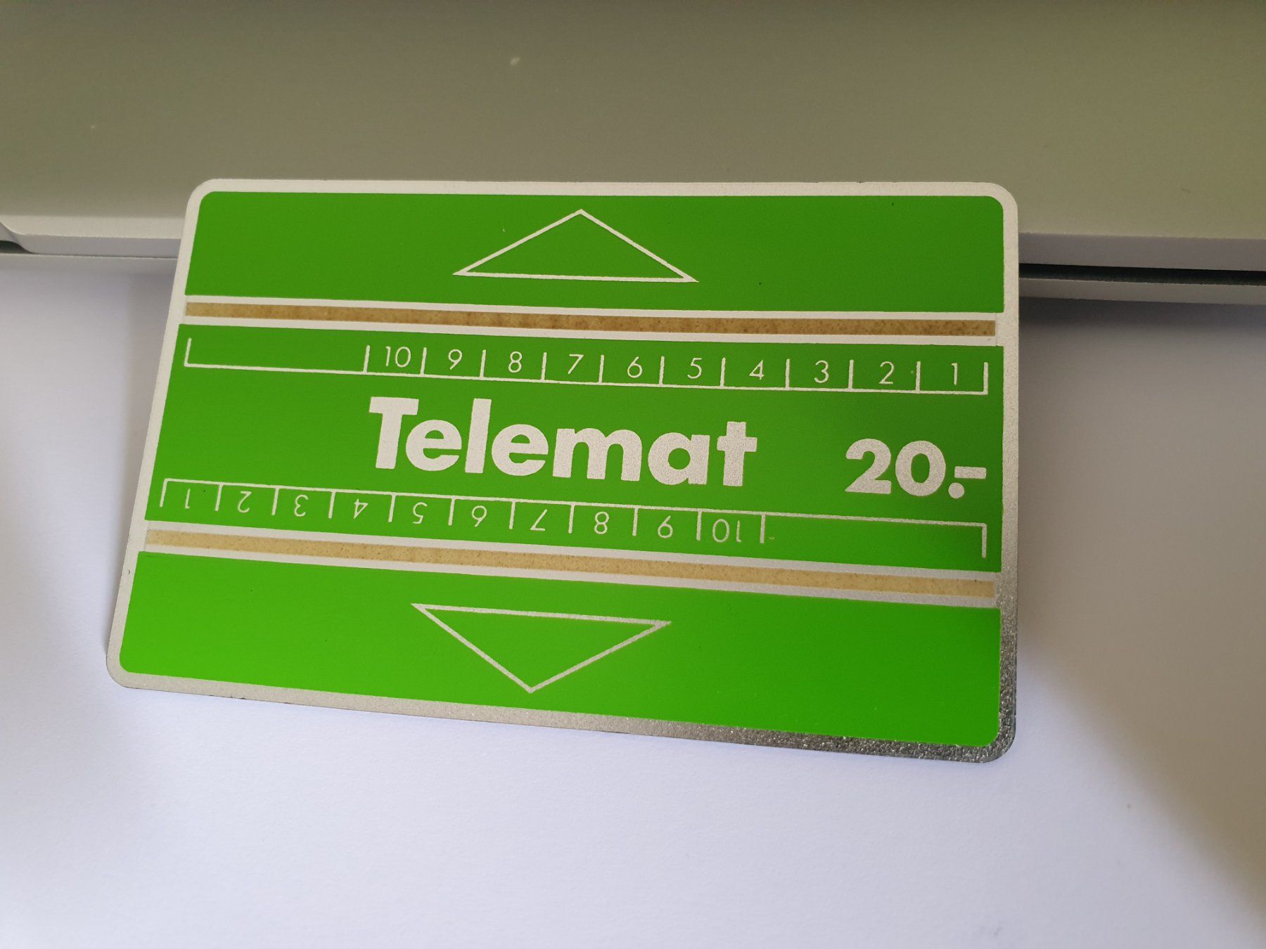 Schede telefoniche: Telemat grün ungebr. – Nuovo (secondo la descrizione) da Rain venduto da chesz