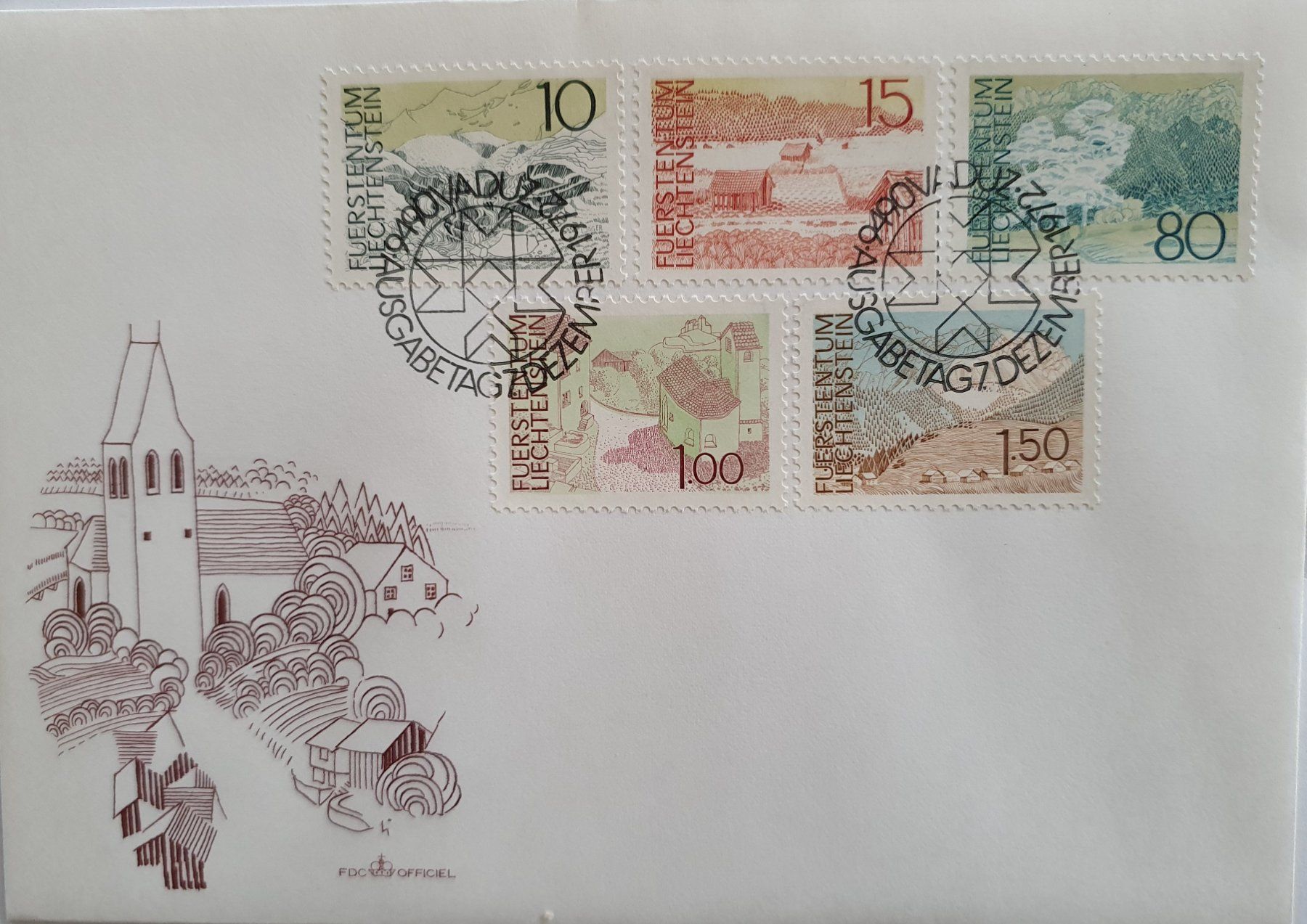 Buste & buste per spedizione: 1973, kompletter FDC Satz – Nuovo (secondo la descrizione) da Alten venduto da Regenwasser 1