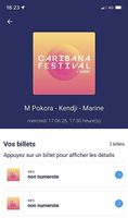 Je cède 2 billets pour mercredi soir à 90.- pour les 2!