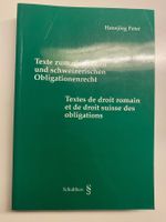 Texte zum römischen Obligationenrecht Hansjörg Peter