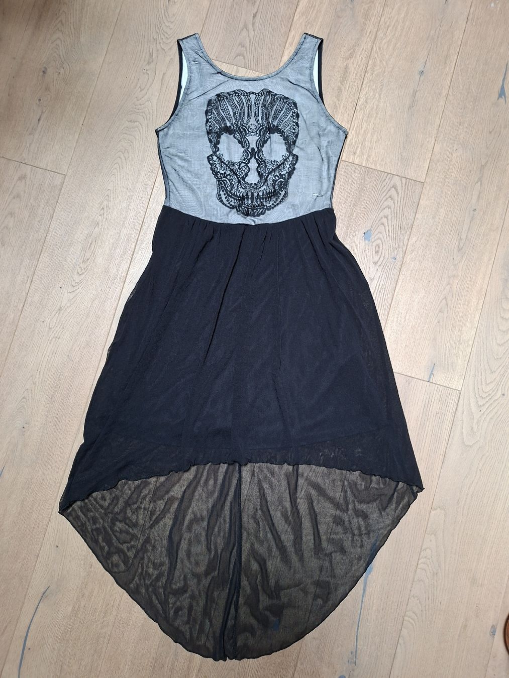 Vestiti: kleid Skull totenkopf punk gothic Gr 38 – Usato da Brienz BE venduto da Zwiback20