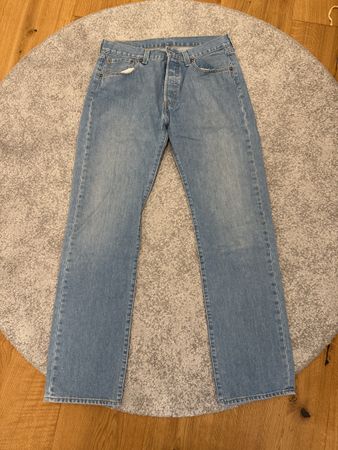 Levi’s 501 Original Herren Jeans – W36/L34 – Hellblau