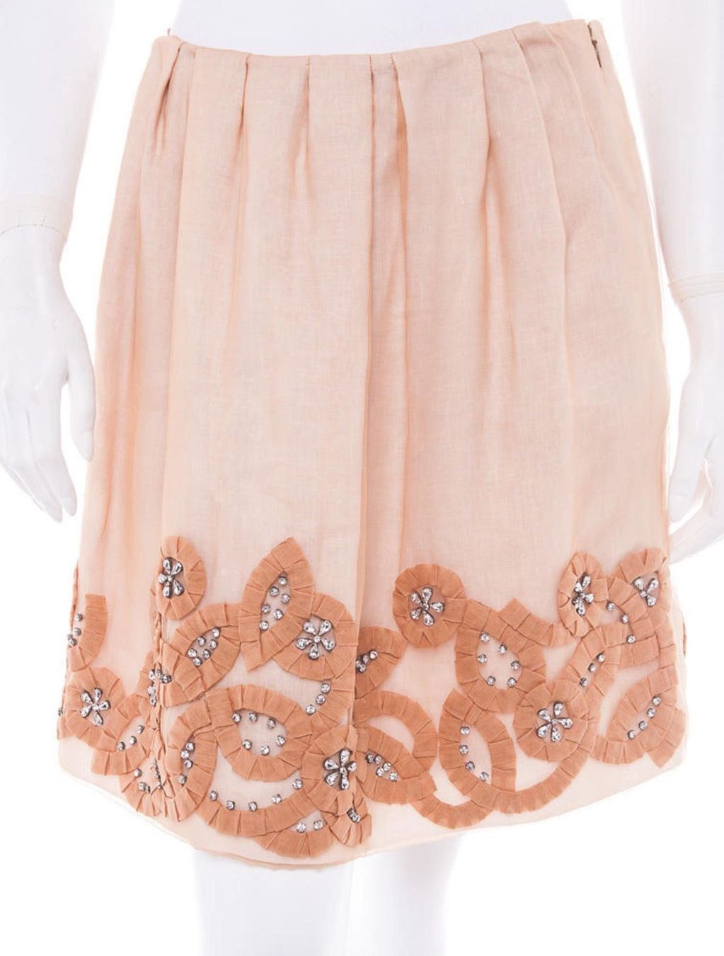 Chloé Gonne: Chloe chiffon skirt – Usato da Dallenwil venduto da ZD2019 1