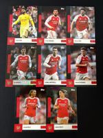 Arsenal Topps 2025/26 Team Set 8 Cards Lot