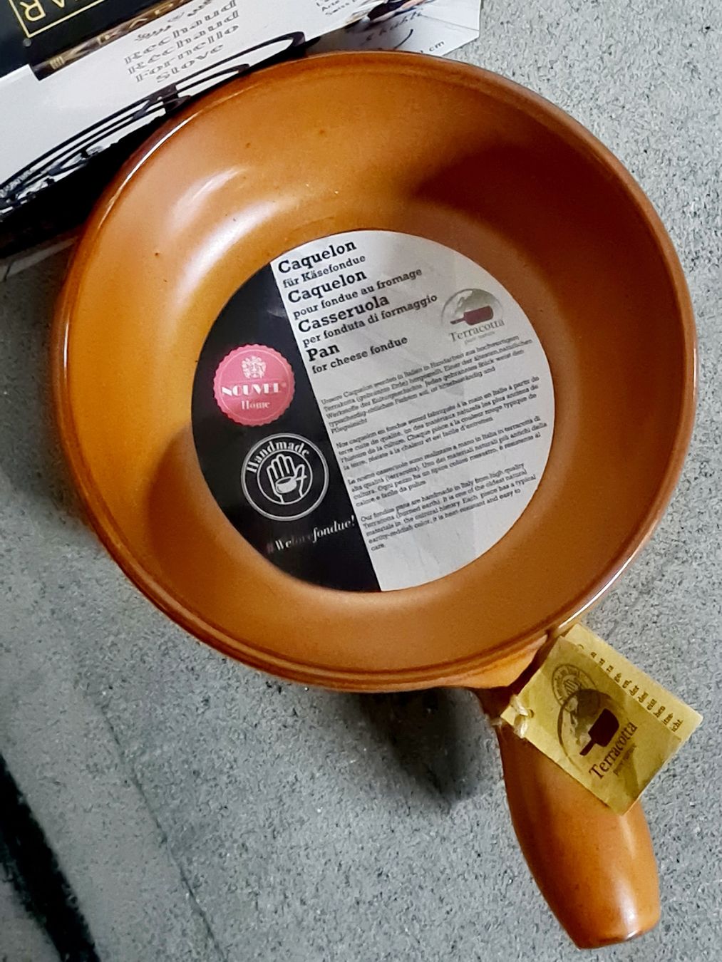 Set di piatti: Fondueset Swiss Handmade – Nuovo e nell'imballaggio originale da Bischofszell venduto da Malabi 1