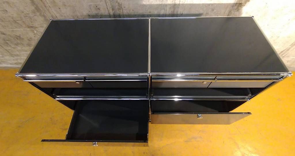 Cassettiere: Sideboard USM, anthrazit – Usato da Bern venduto da daskannweg 2