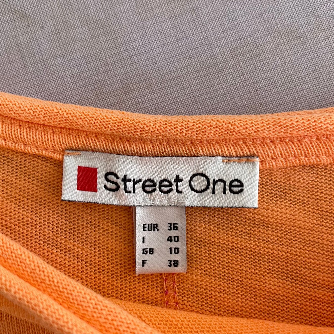 Maglioni & Felpe: Street One Shirt Orange, Gr. 36 – Usato da Walde AG venduto da Flumsi66 2