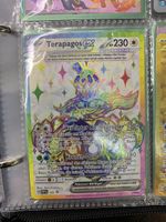 Pokémon Karte Terapagos ex SVP 165 neuwertiger Zustand