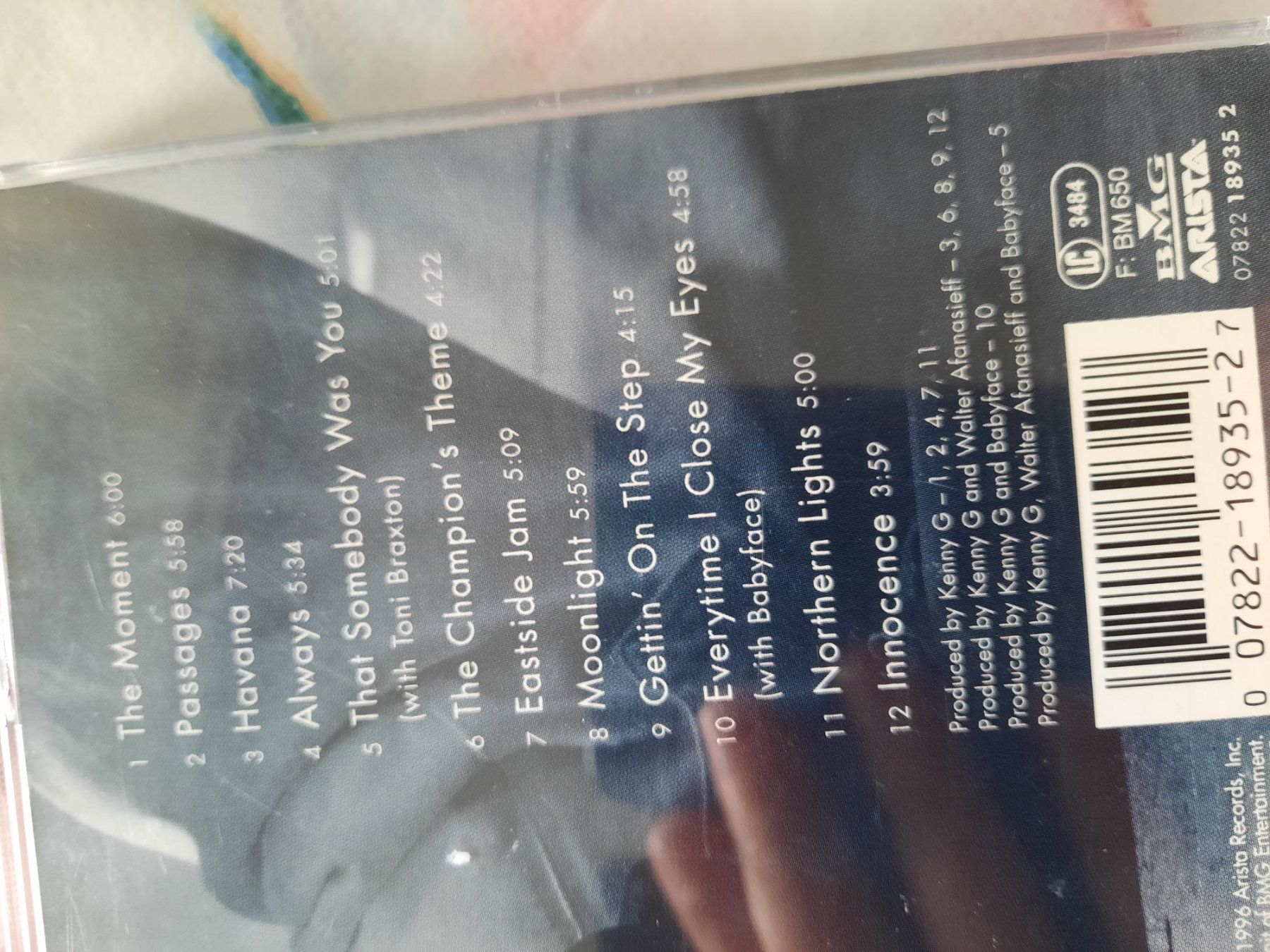 CDs: CD Kenny G - The moment – D'occasion à Pully par bro_n52j 2