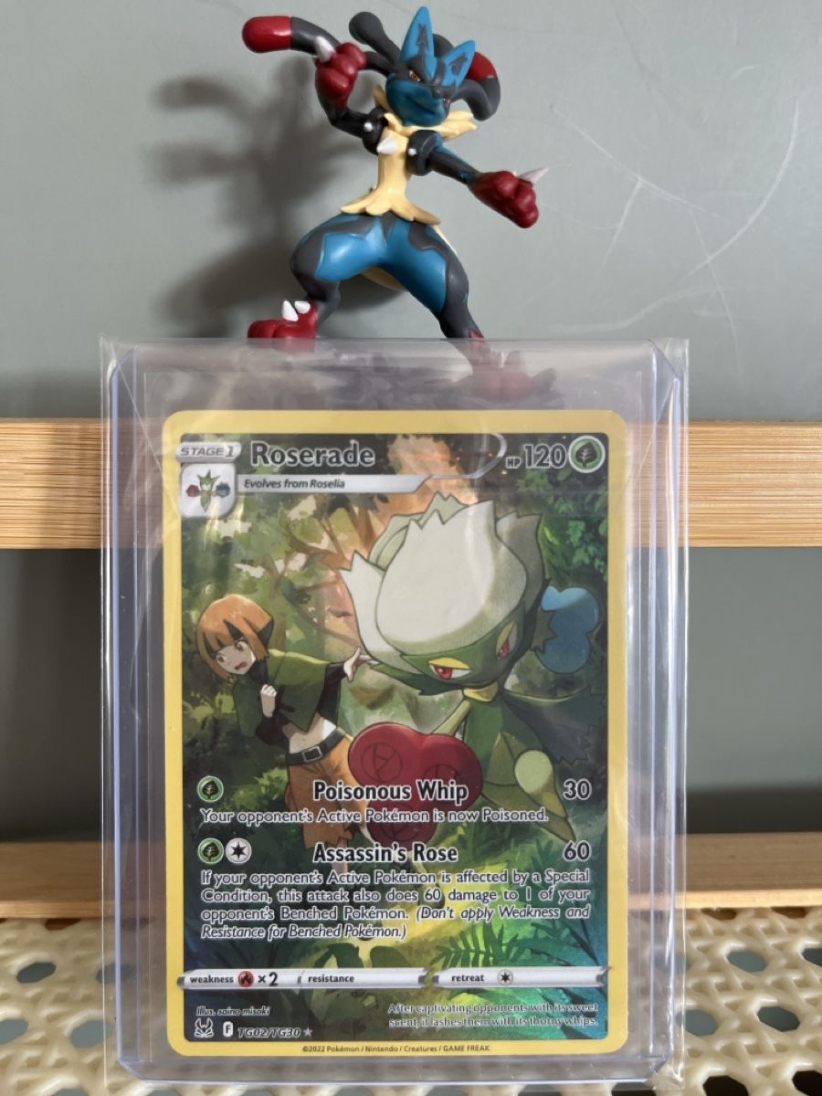 Pokémon Cartes à collectionner: Roserade TG02/TG30 Trainer Gallery Lost Origin ENG  Original – D'occasion à Au ZH par curio.concept