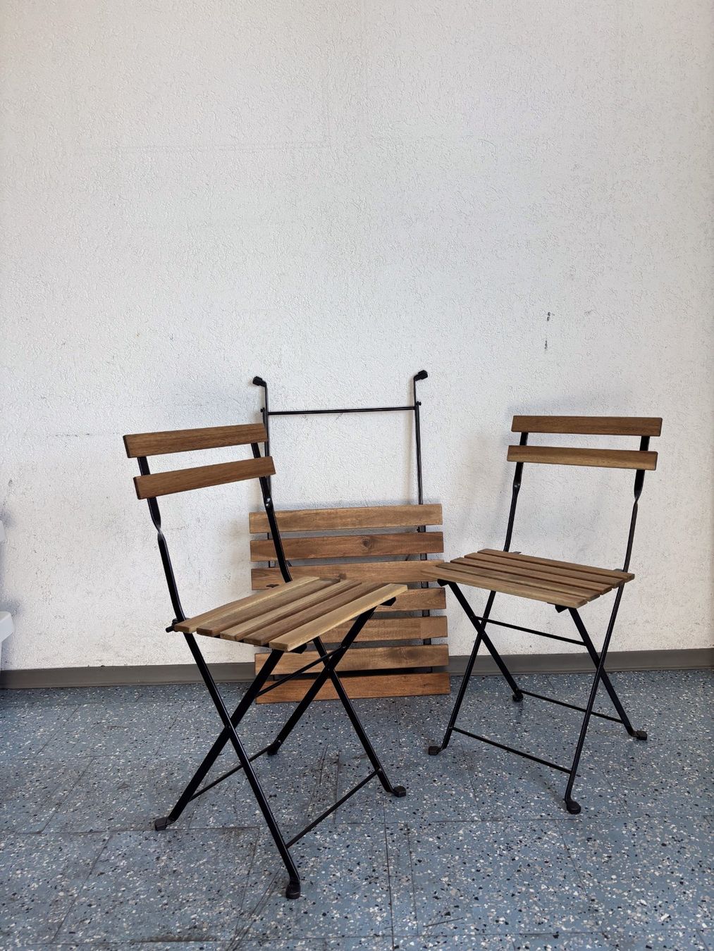 Ikea Set di tavolo e panche: Bistroset: 2 Stühle + Balkontisch – Nuovo (secondo la descrizione) da Kriessern venduto da rene1987