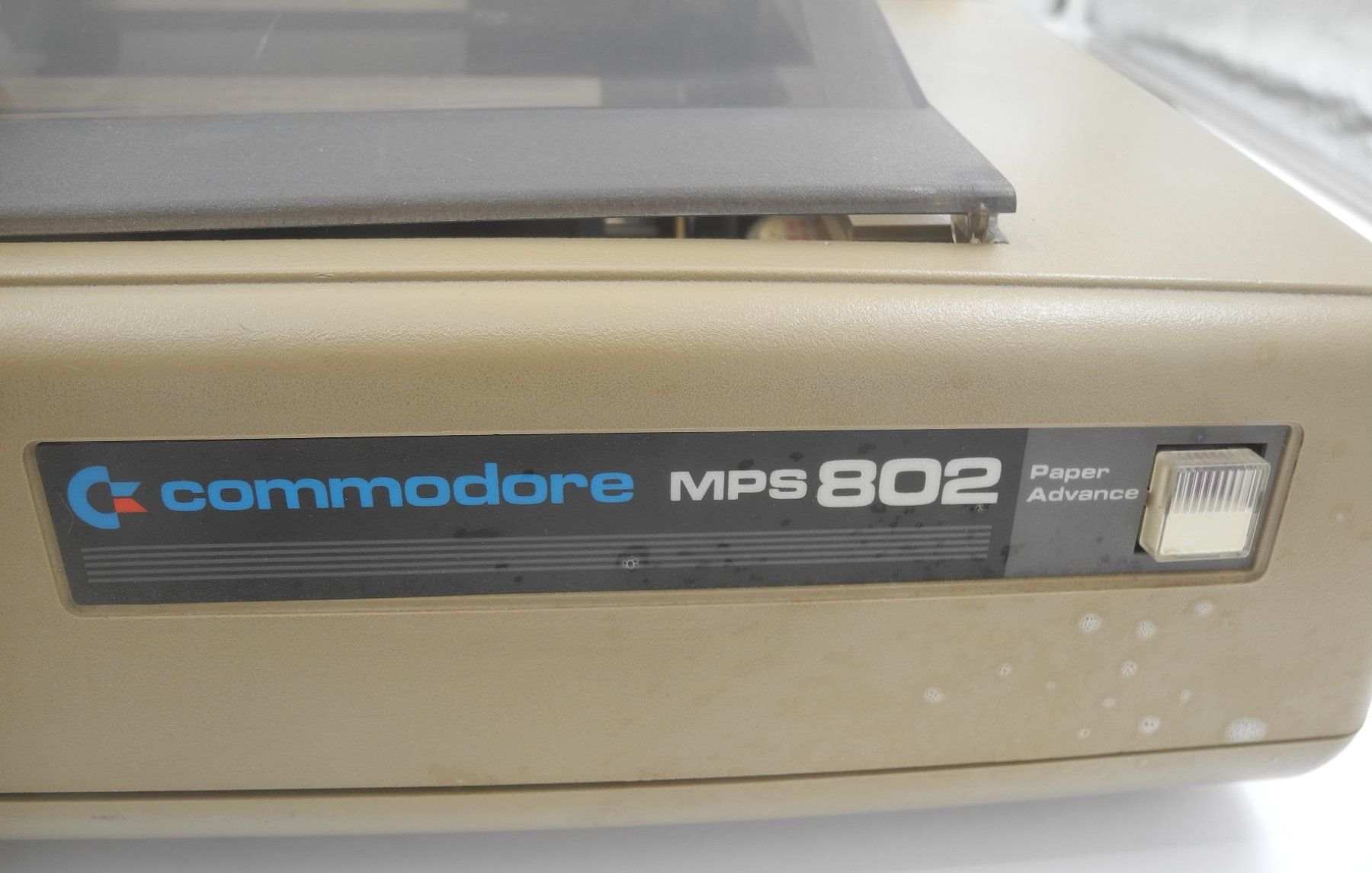Commodore Stampanti: Commodore MPS 802 Matrixdrucker, Nr. 64b – Usato da Kottwil venduto da Crazyrolf 1