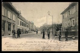 AK Cossonay, Rue des Etangs, 1901