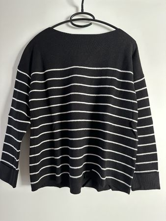 Pullover H&M schwarz/weiss Gr. S