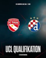 ⚠️2 SITZPLATZTICKETS FC THUN - DINAMO ZAGREB 21.07. CL-QUALI