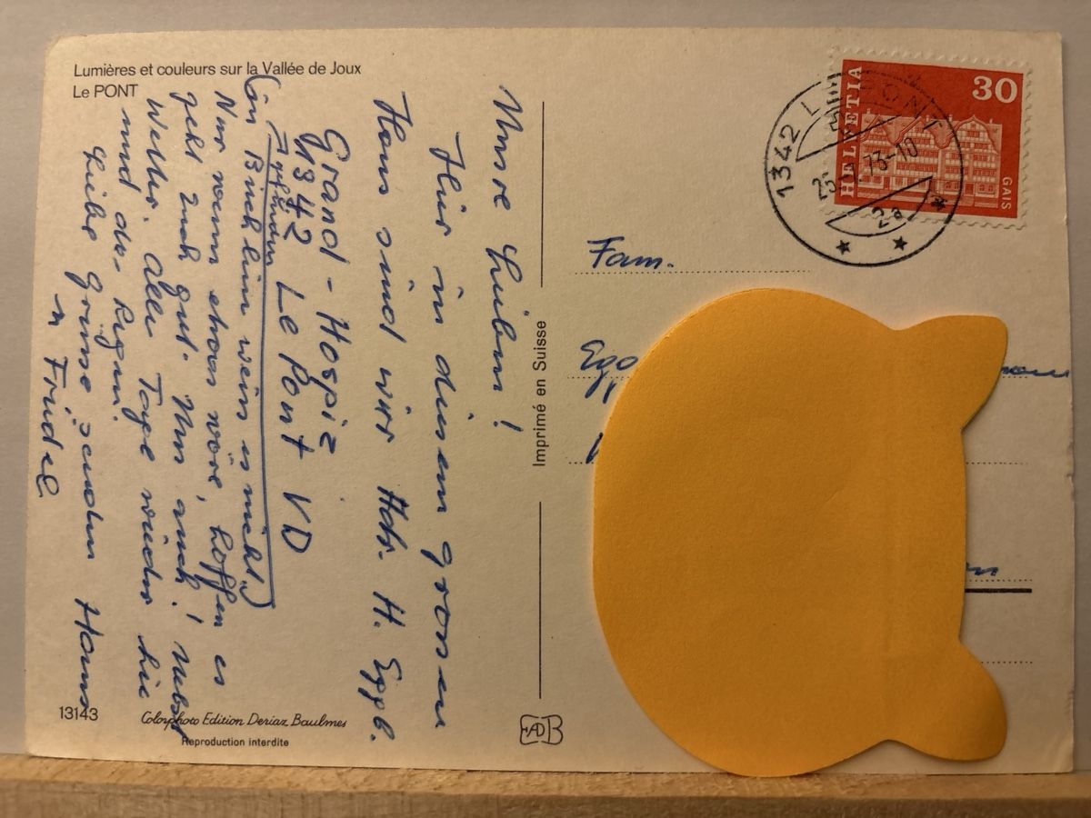 Cartoline postali: AK von Le Pont – Usato da Rümlang venduto da Brieftaube1 1