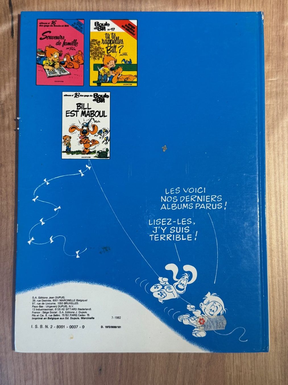 Comics: Boule et Bill 8 / Papa, maman, Boule... – Gebraucht aus Echallens von Says1 1