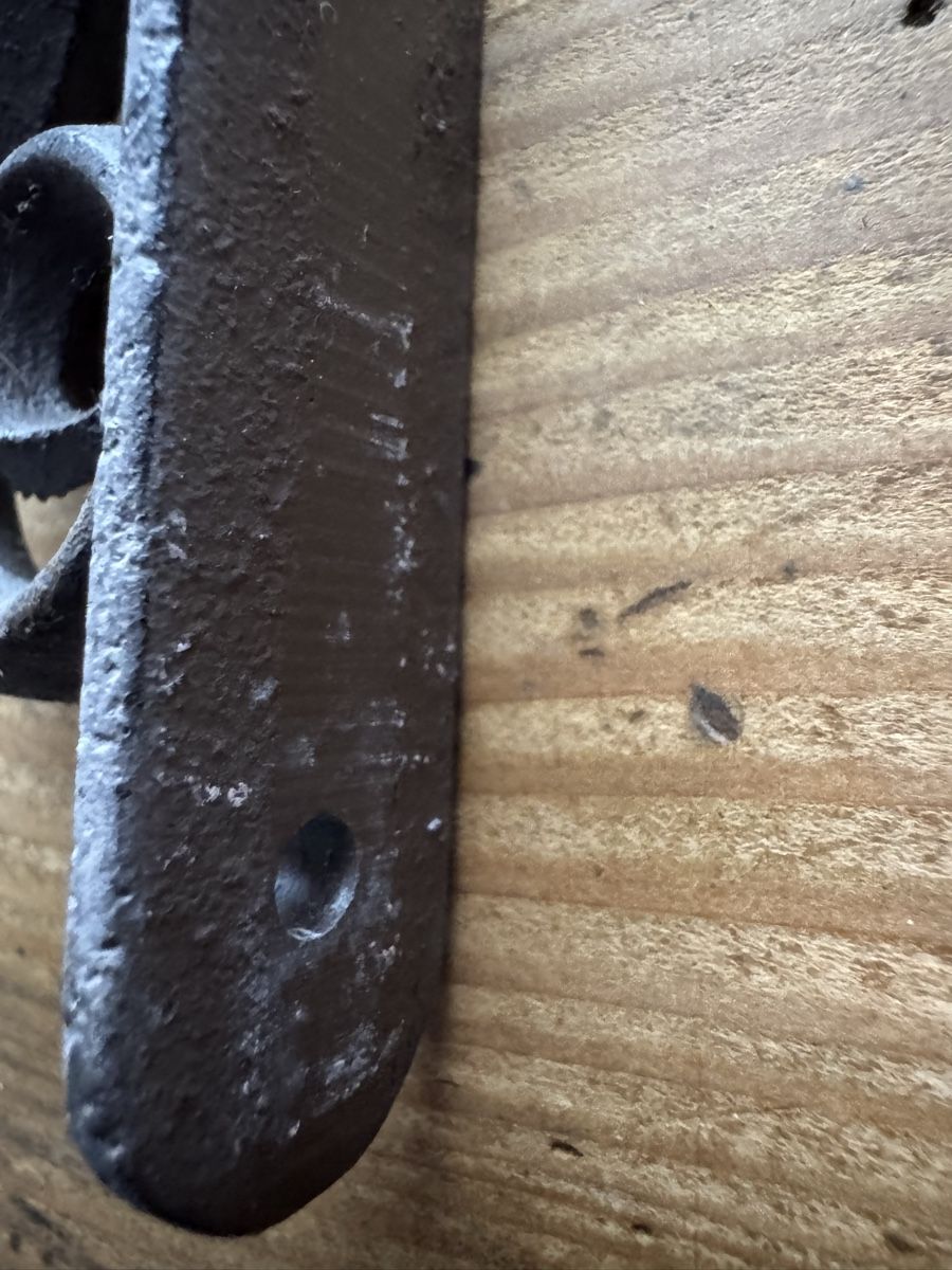 Insegne: Haus- oder Ladenschild, Metallversion mit Seitenarm – Usato da Lotzwil venduto da Tgdromad 5