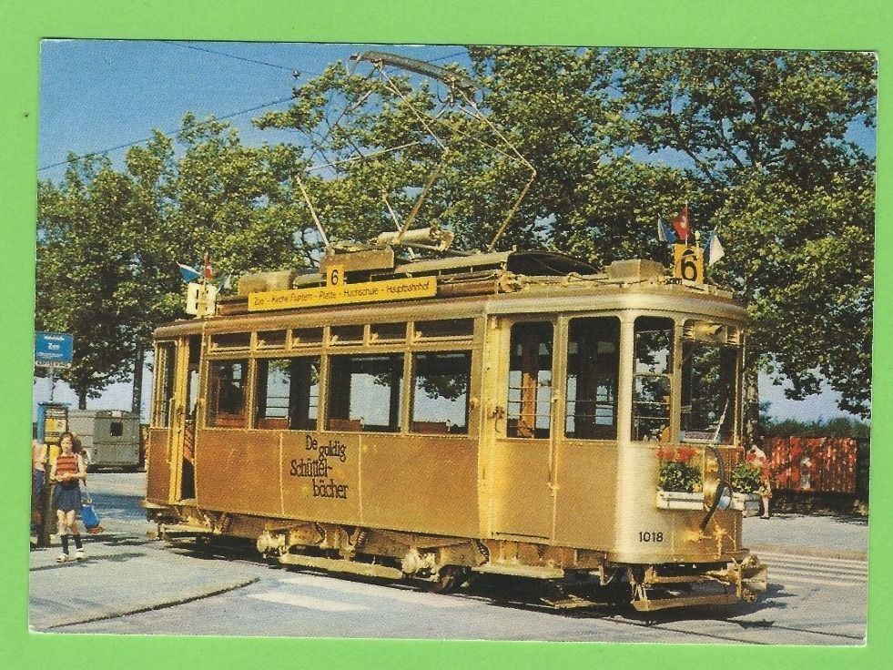Cartoline postali: Der goldig Schüttelbächer VBZ – Nuovo (secondo la descrizione) da Zürich venduto da t24_de