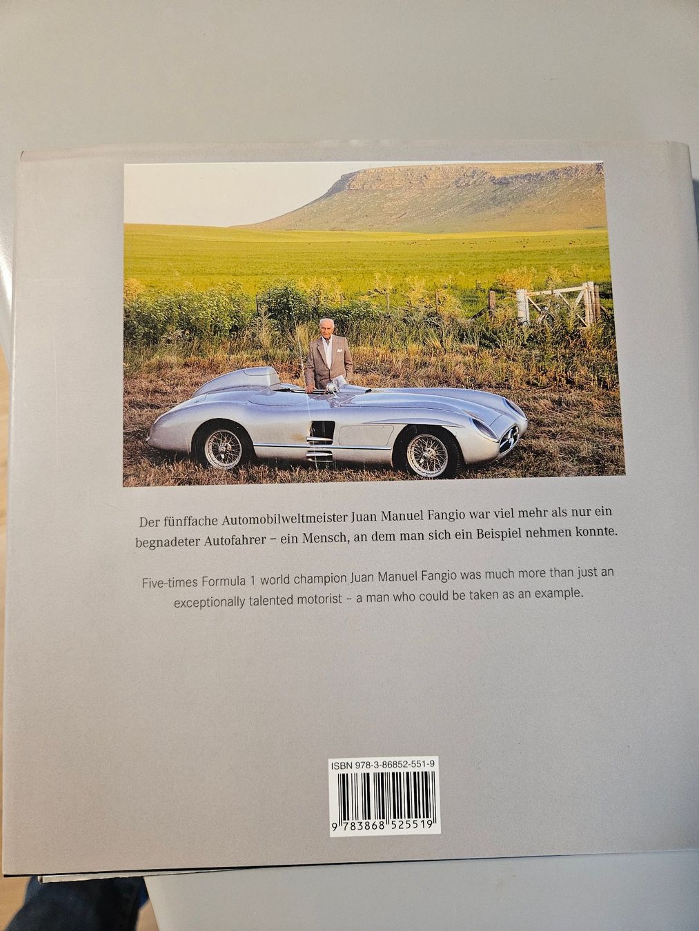 Libri: Buch "Fangio & Mercedes-Benz – Usato da Langendorf venduto da Bruenu 1