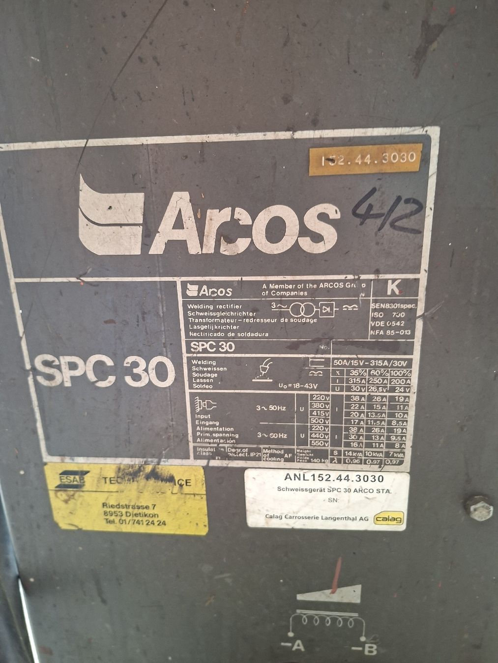 Saldatori: Arcos SPC 30 – Usato da Wigoltingen venduto da Hondams 5