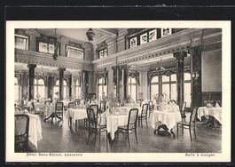Lausanne, Hotel Beau-Séjour, Salle à m
