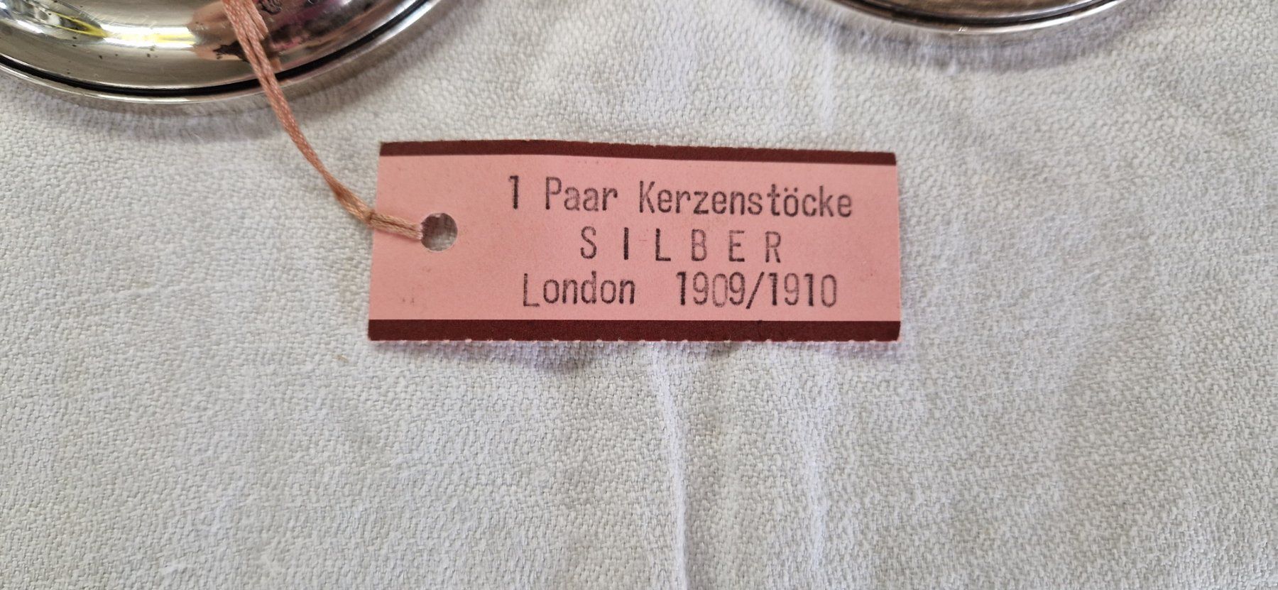 Portacandele: KERZENSTÄNDER SILBER LONDON – Usato da Bilten venduto da Mic2022 6