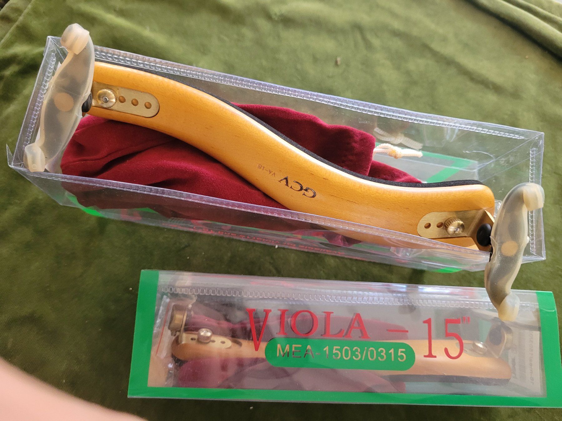 Strumenti musicali: 2 Schulterstützen für Viola – Nuovo (secondo la descrizione) da Thun venduto da Barbara082 1
