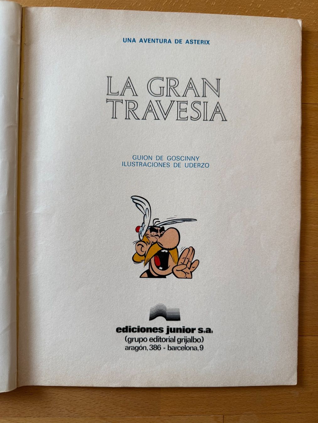 Fumetti: Asterix auf Spanisch La gran Travesia  1977 – Usato da Subingen venduto da ArtBead 2