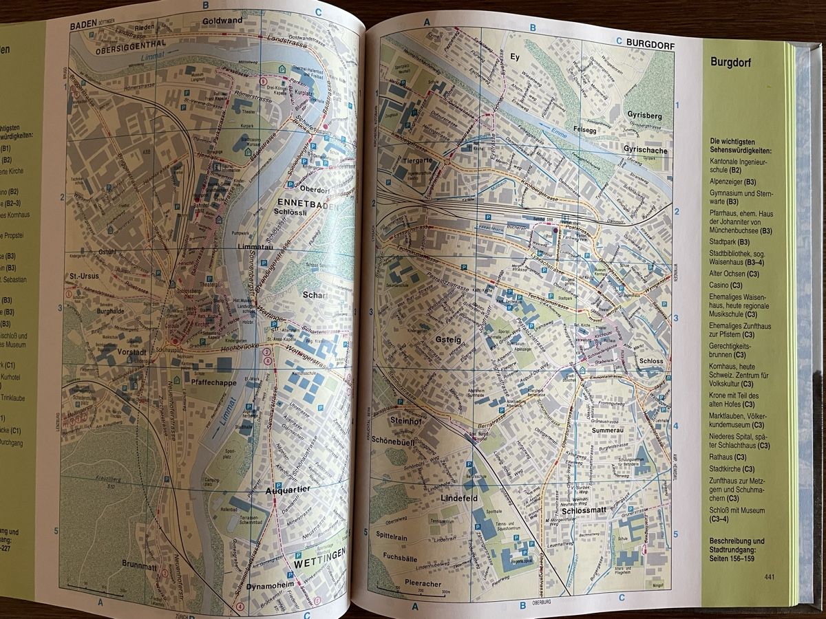 Libri: Schweizer Städtebuch - Ausflugstipps & Rundgänge – Usato da Wyssachen venduto da Hahe89 7