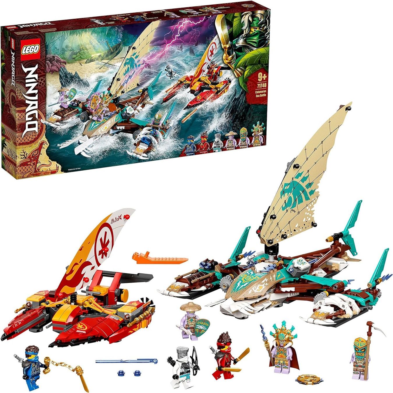 Lego Kit di costruzioni: LEGO 71748 NINJAGO Duell der Katamarane – Nuovo e nell'imballaggio originale da Hombrechtikon venduto da averkauf 1
