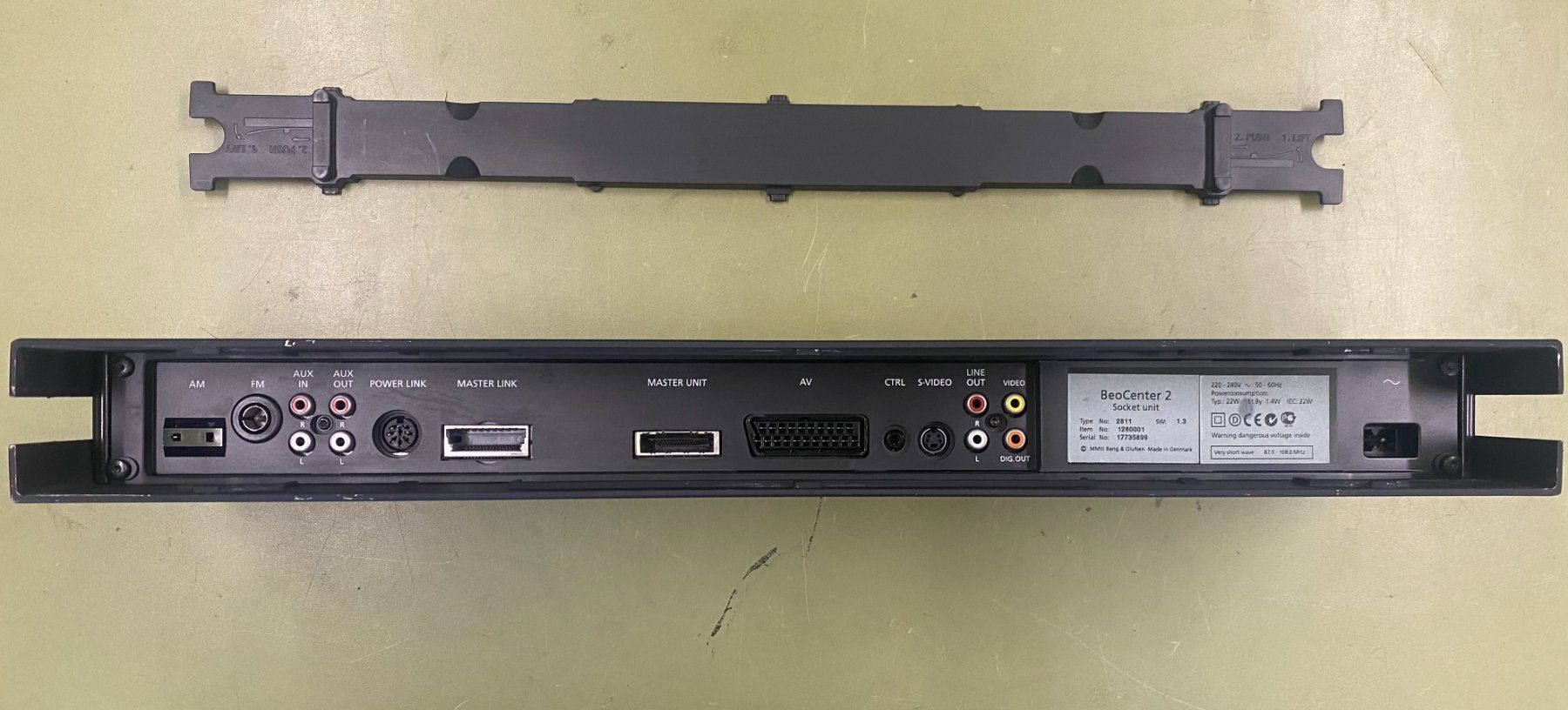 Bang & Olufsen Lettore multimediale & Streamer: Beocenter 2 Master & Socket Unit – Usato da Bex venduto da 1_style 2