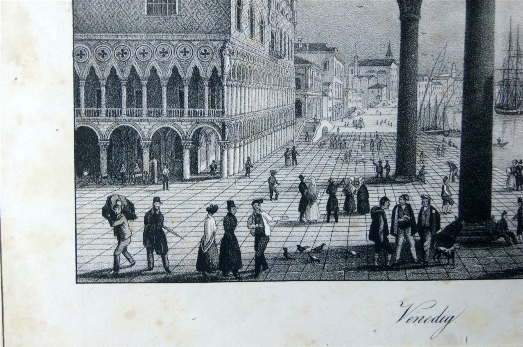 Incisioni: Sehr dekorativer Stich von Venedig – Usato da Geroldswil venduto da ARTEFACTO 3