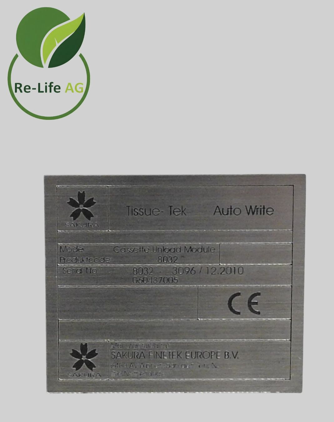 Tutte le macchine: Sakura Finetek Tissue-Tek 8030 & Cassette Unload Module 8032 – Usato da Reinach BL venduto da Re-LifeAG_Labor 8