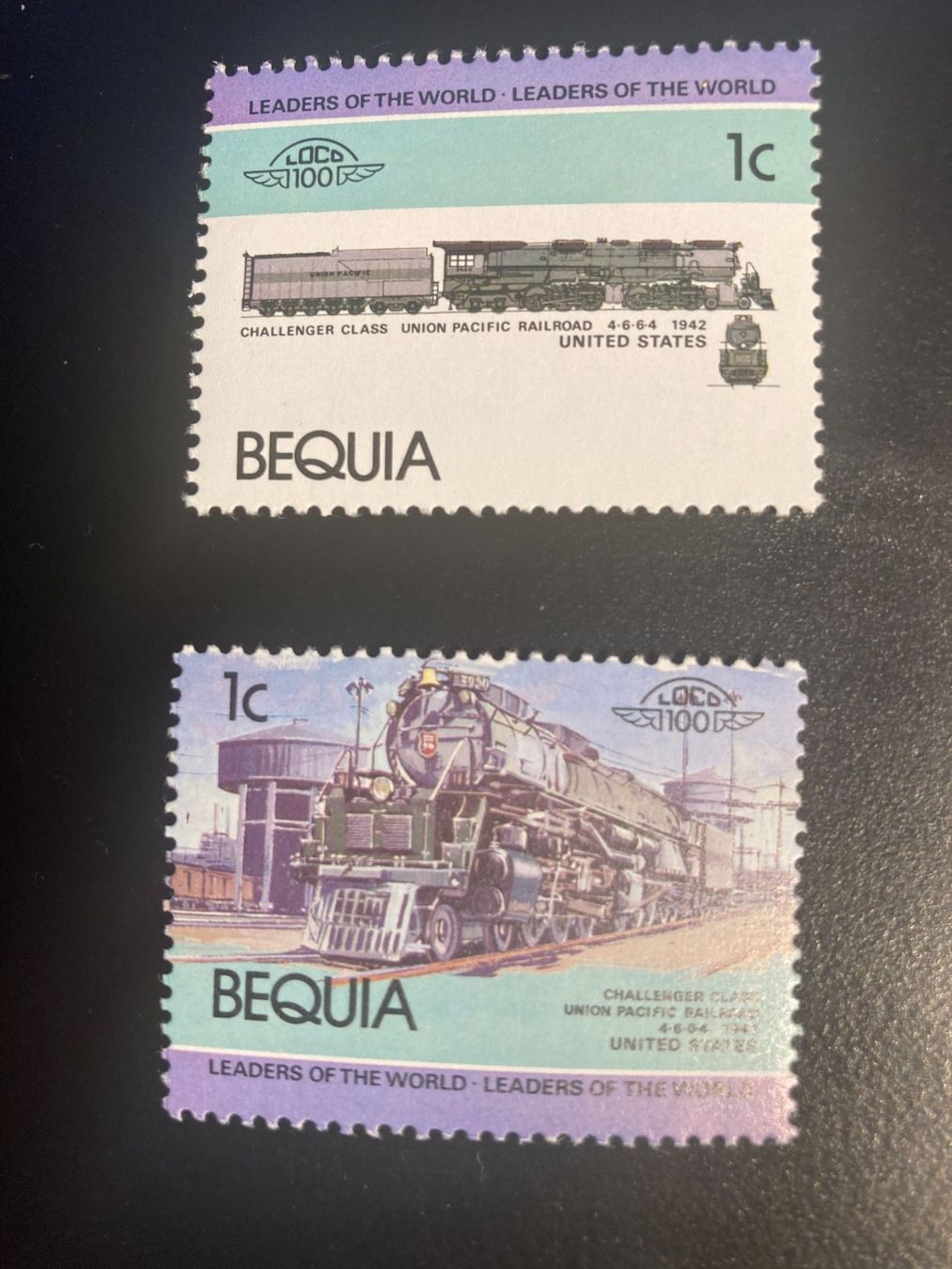 Tutti i francobolli: Bequia Lot Eisenbahn Lokomotiven postfrisch – Nuovo (secondo la descrizione) da Liestal venduto da schnueps