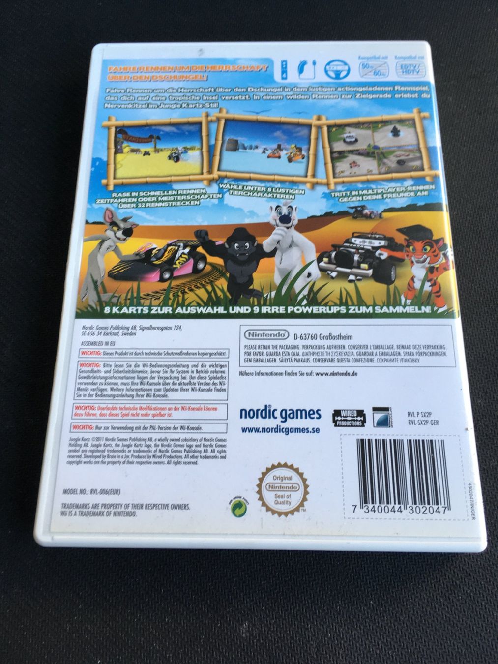 Nintendo Giochi: Jungle Kartz - Nintendo Wii – Usato da St.Gallen venduto da sjosjo 1