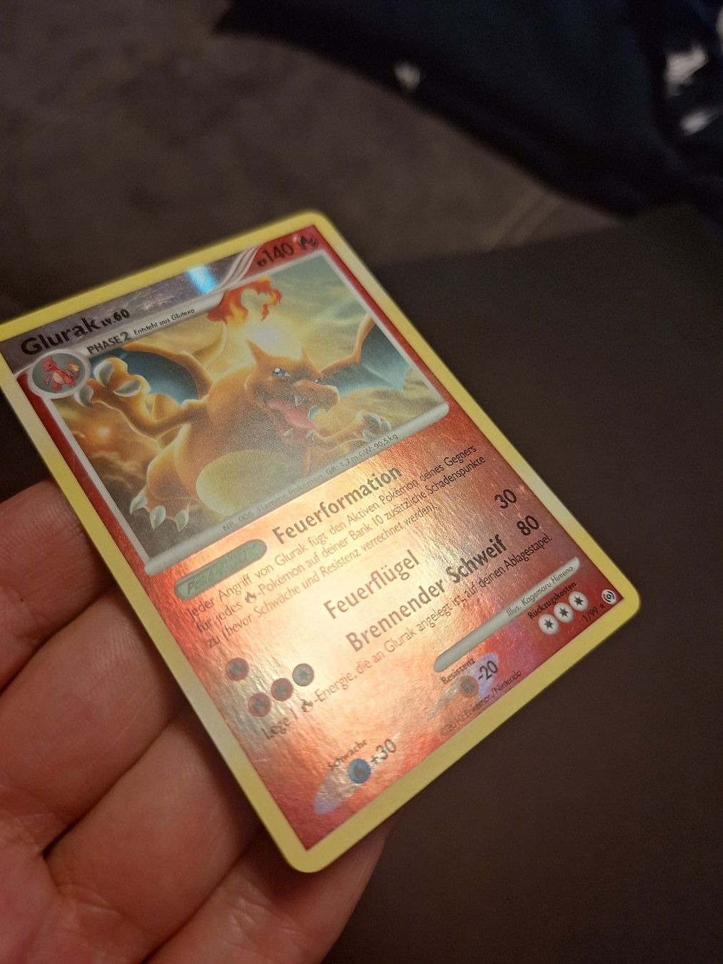 Pokémon Cartes à collectionner: Pokemon Karte Charizard (AR 1) – D'occasion à Obernau par gig_g7j8 2