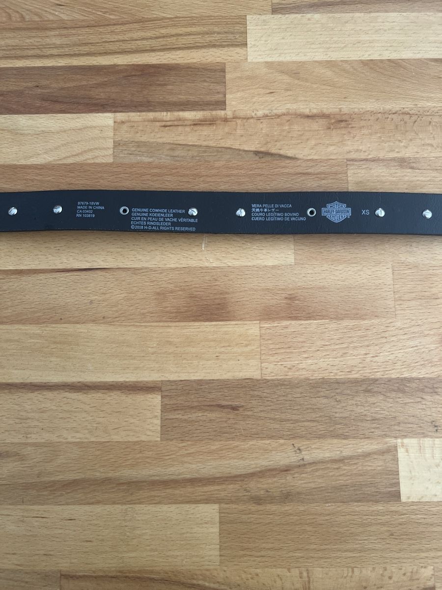 Harley-Davidson Gürtel: JOLIE CEINTURE HARLEY DAVIDSON  – Neu (gemäss Beschreibung) aus Brügg BE von traindenuit 1
