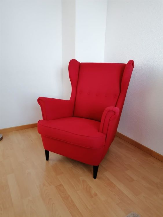 Sessel / Ohrensessel rot Ikea Kaufen auf Ricardo