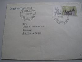Gersau 1953  top Stempelung