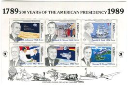 Block "Ronald Reagan, Jimmy Carter, Richard Nixon" Dominica