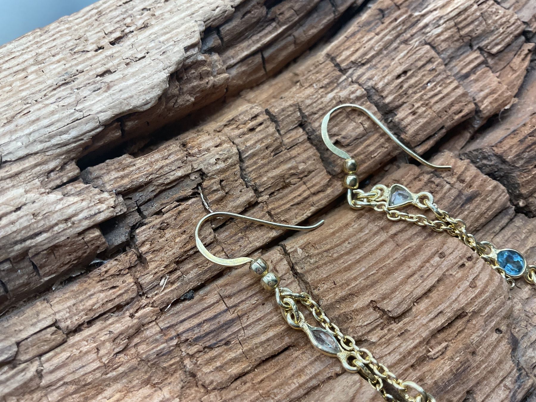 Orecchini pendenti & Orecchini a lobo: Ohrhänger Sterlingsilber mit Topas – Nuovo (secondo la descrizione) da Luzern venduto da S.Kern01 2